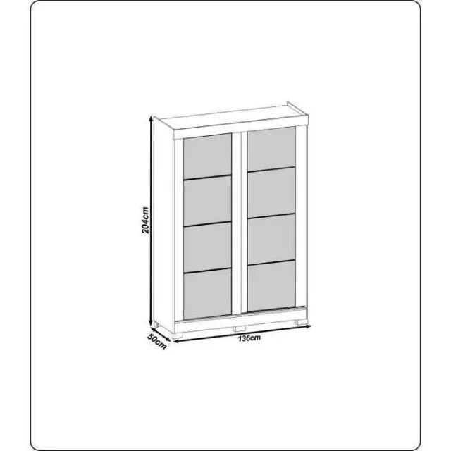 Guarda Roupa 2 Portas 2 Gavetas Novo varios modelos - Foto 3
