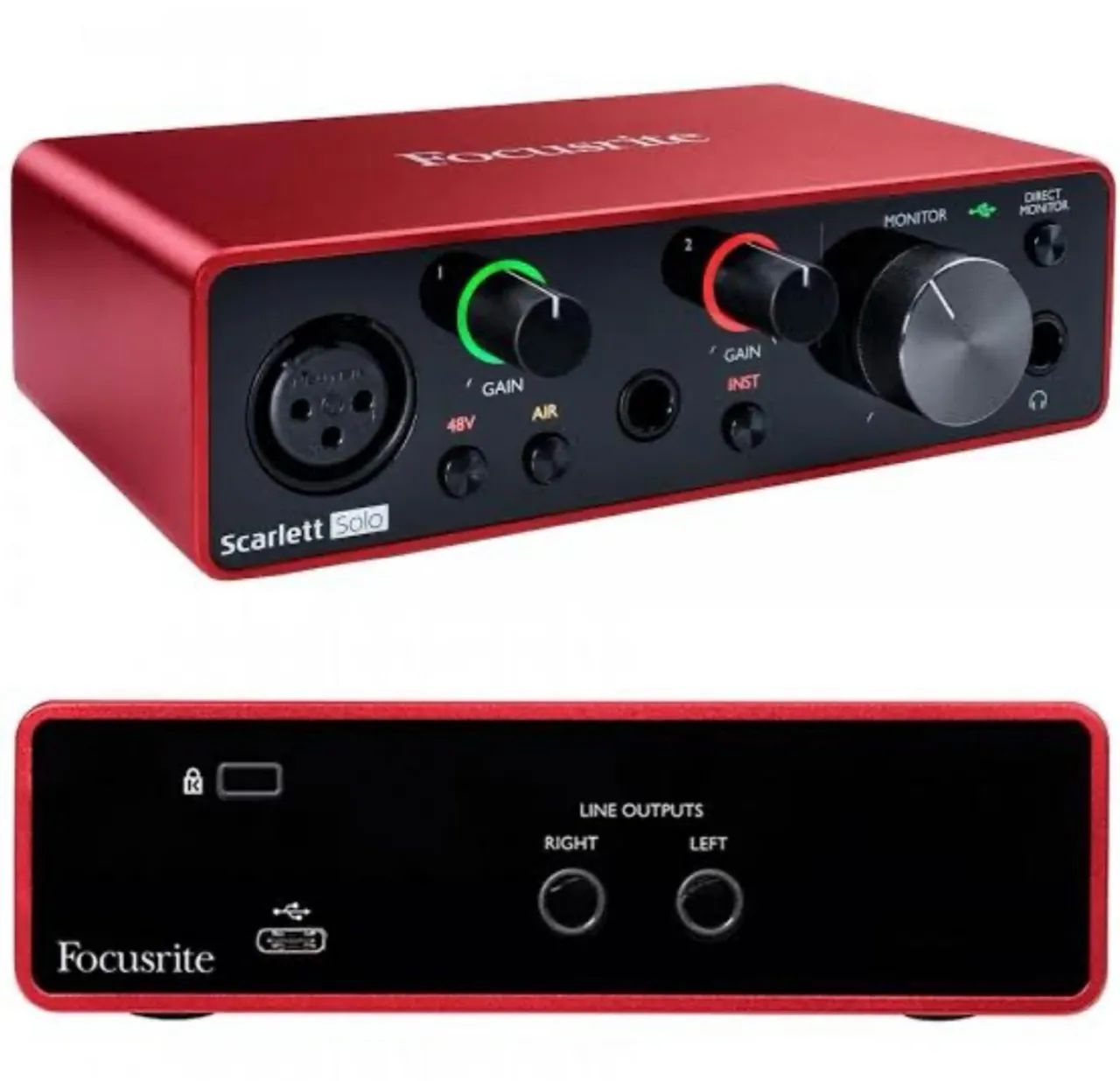 Focusrite Scarlett Solo - Interface de Áudio USB