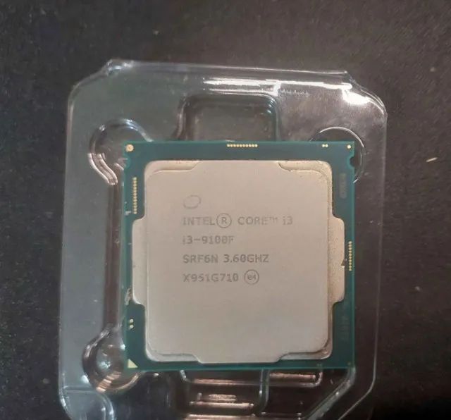 Processador Intel Core i3-9100F, 4-Core, 4-Threads, 3.6GHz (4.2GHz Turbo), Cache 6MB, LGA164312217230978121