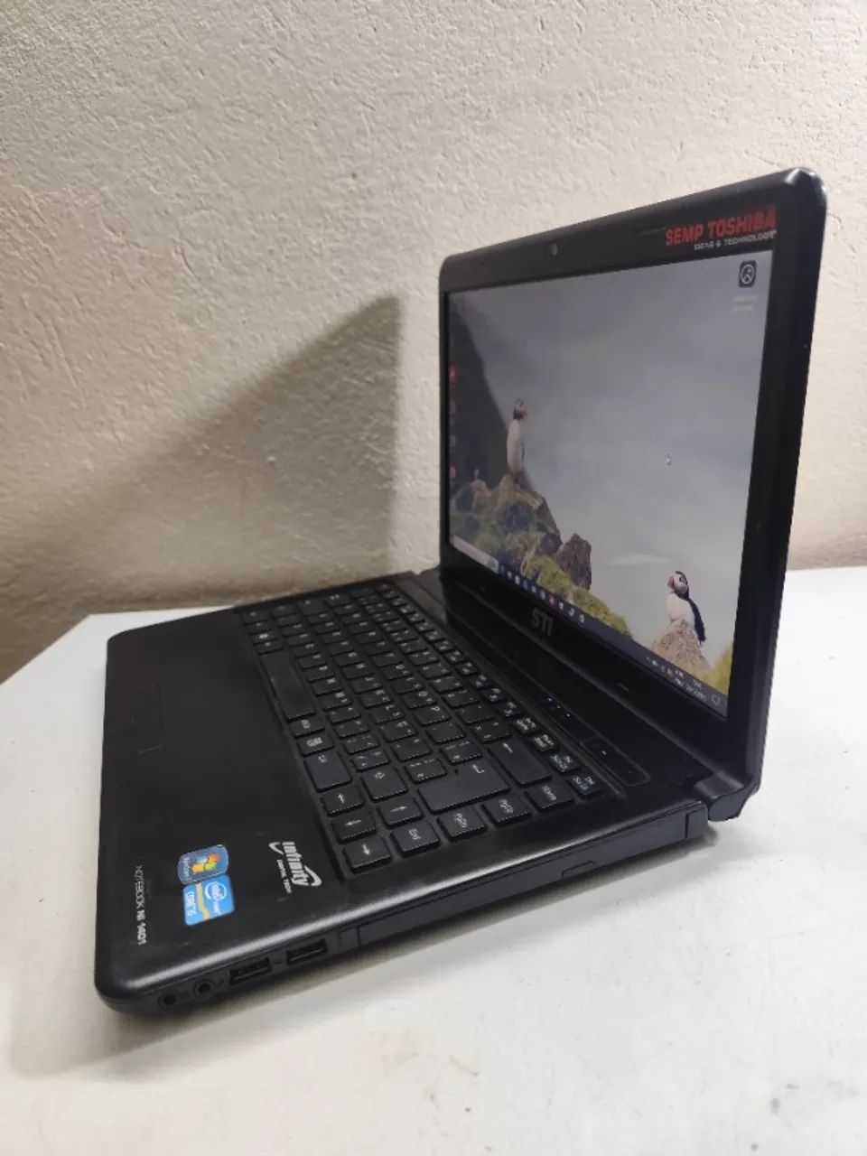 Notebook Semp Toshiba i5, 6GB de ram, HD de 500GB. Ótimo p/estudo/trabalho. Bateria 1H - Foto 2