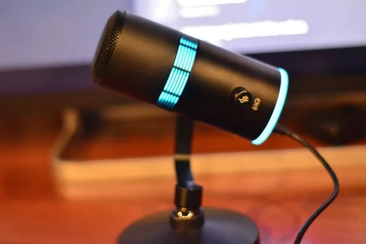 Microfone profissional COndesador ANKER/Discagem Volume/Botão Mute/Rgb/Streaming Pc-Laptop - Foto 2
