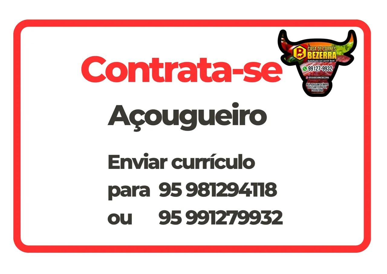 Oportunidade de Emprego 