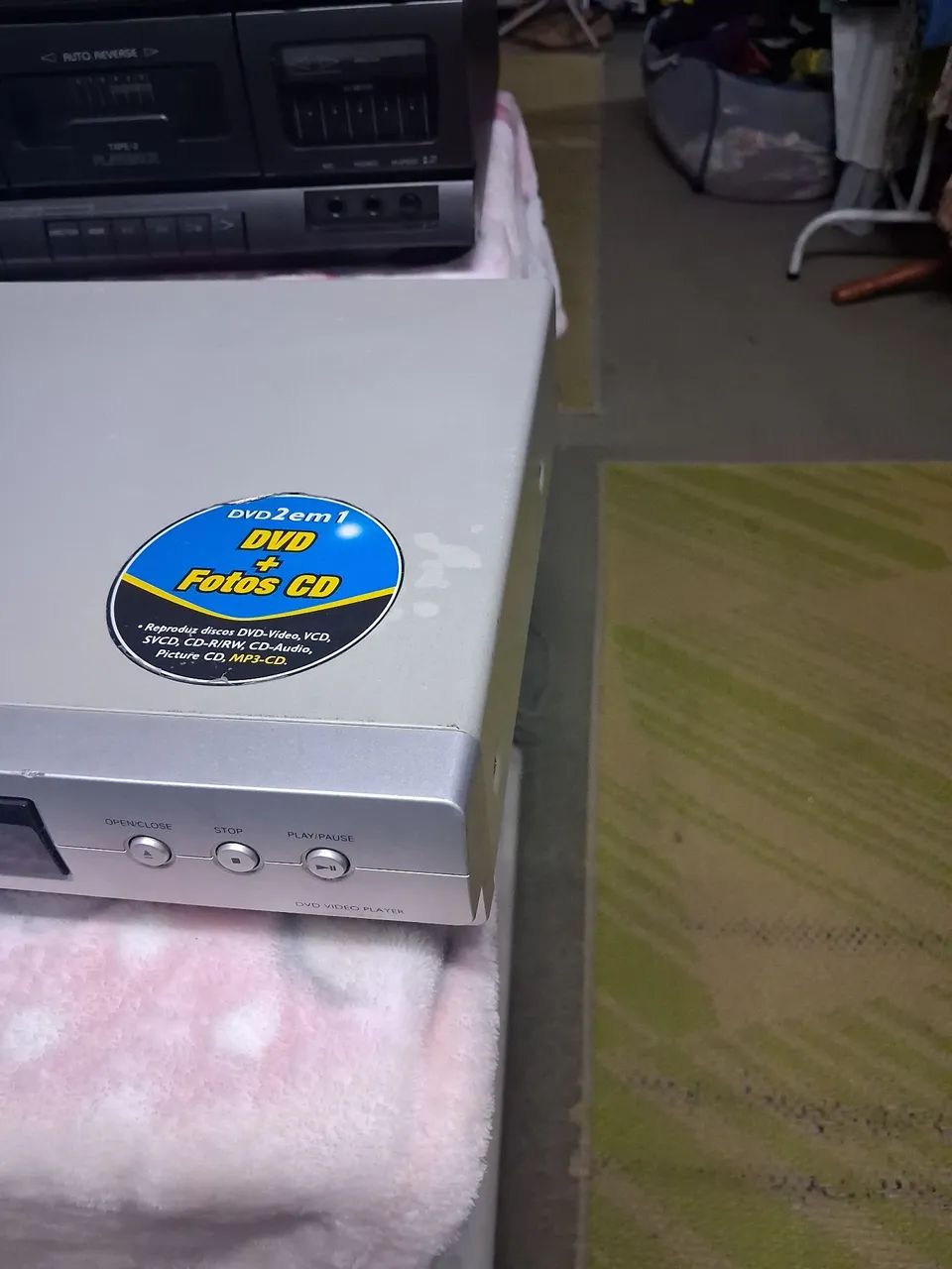 DVD PHILIPS MODELO ( dvd615 )Bivolt 64297487716866122