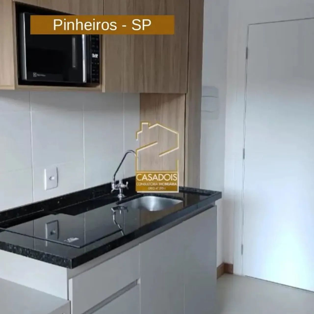 Studio Mobiliado à venda ou para alugar com 24m², 1 quarto e sem vaga em Pinheiros - SP, a