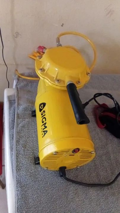 Compressor e pistola profissional em estado de novo 700 - Foto 5