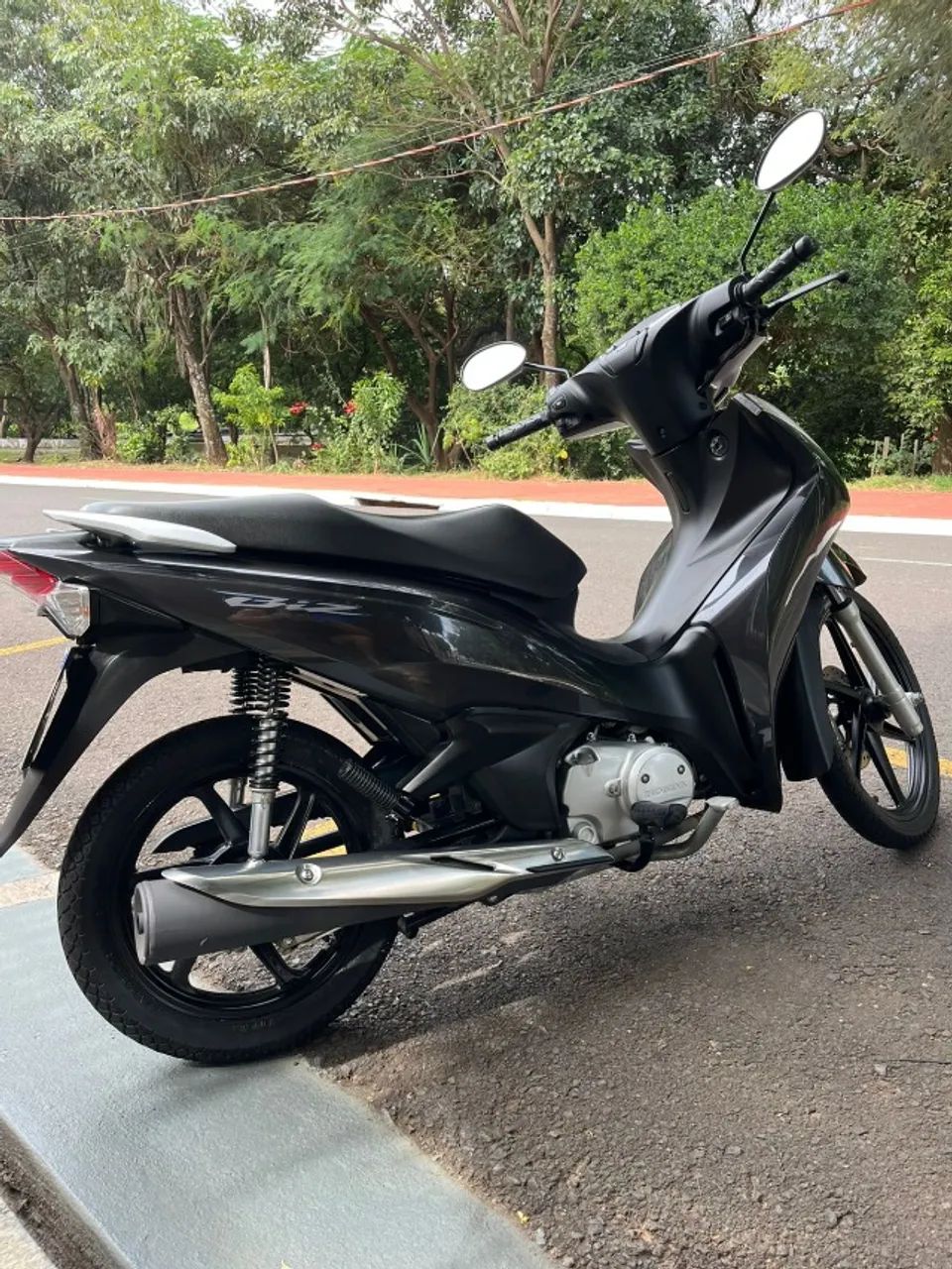 Honda Biz 125 EX Flex 2019 Cinza - Foto 4
