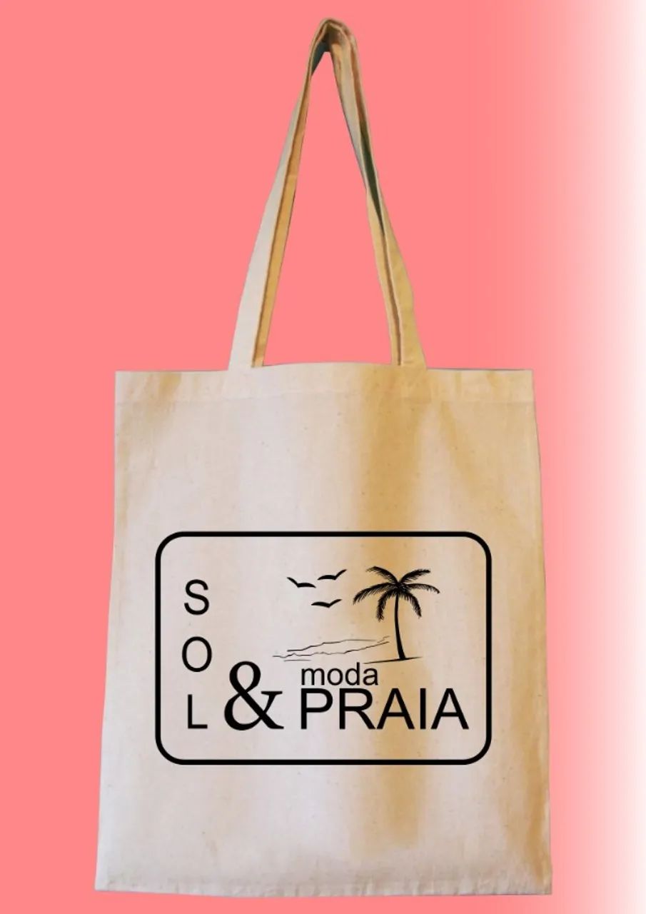 Sacola Ecobag 100% Algodão - Foto 4