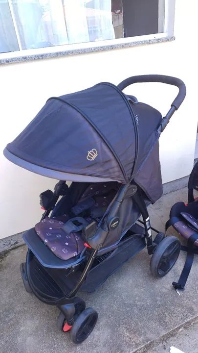 Carrinho de Bebê com bebê conforto Cosco Travel System - Ótimo estado! - Foto 3