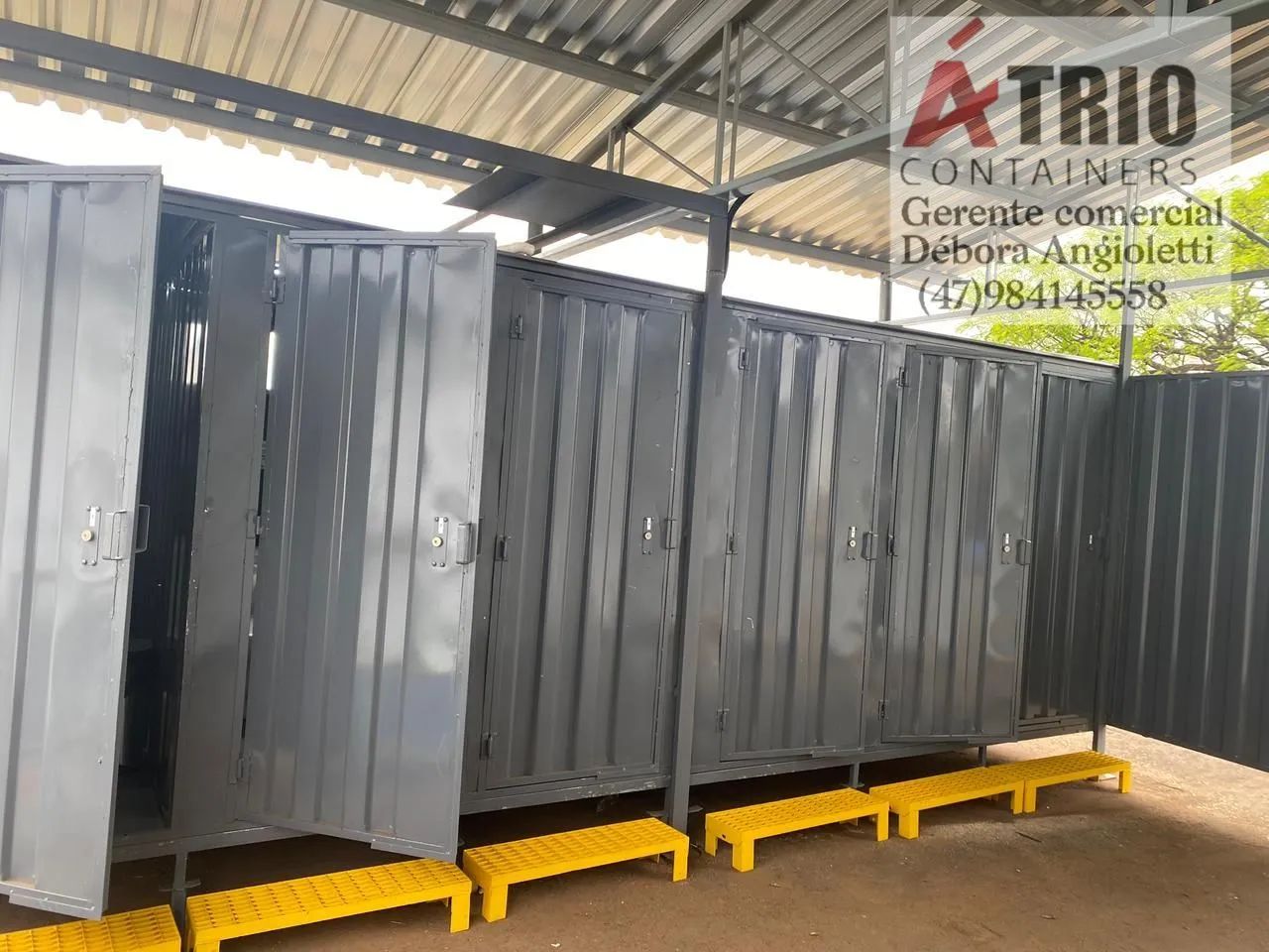 Container banheiro canteiro de obra - Foto 2