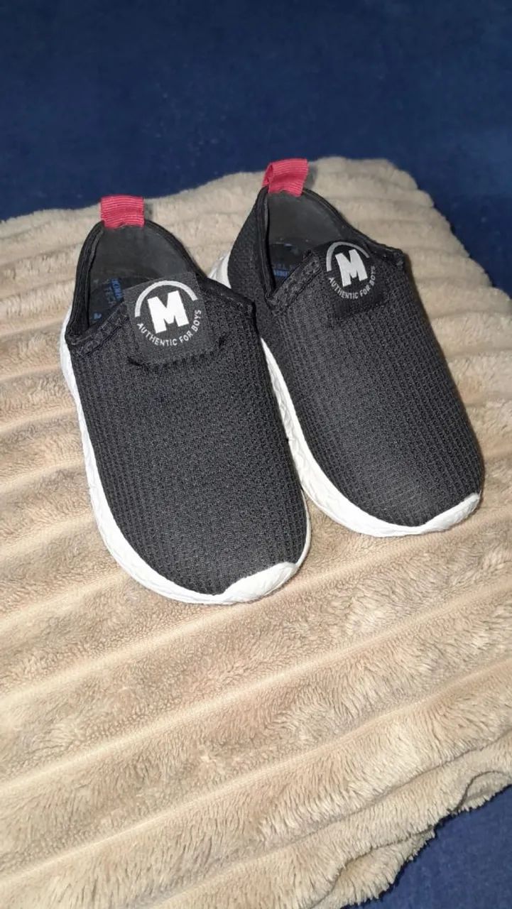 Tênis Infantil Masculino Preto - Foto 2