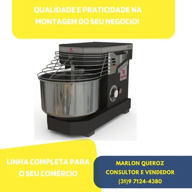 Amassadeira Espiral 5 Quilos Braesi Nova