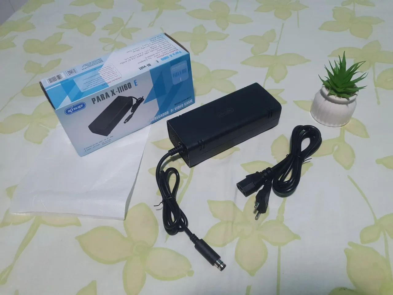 Fonte xbox 360 super slim bivolt - já é o preço final