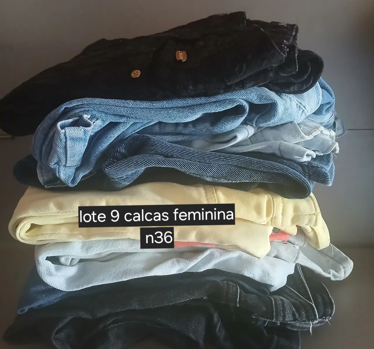Lote roupas- Diversas Cores e Modelos