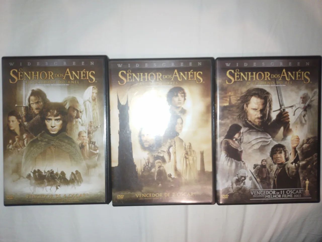 O Senhor dos Anéis - Trilogia do Filme - DVD - Foto 2