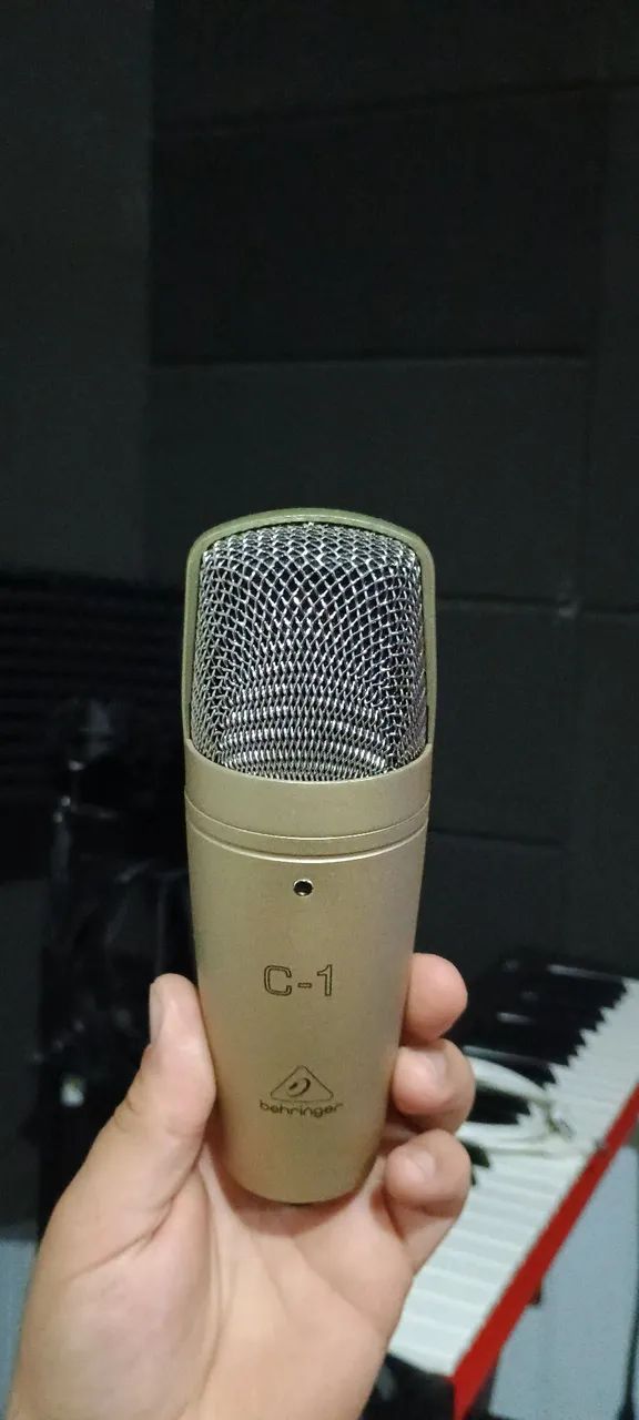 Microfone C1 Behringer - Pra vender logo64396937638787124