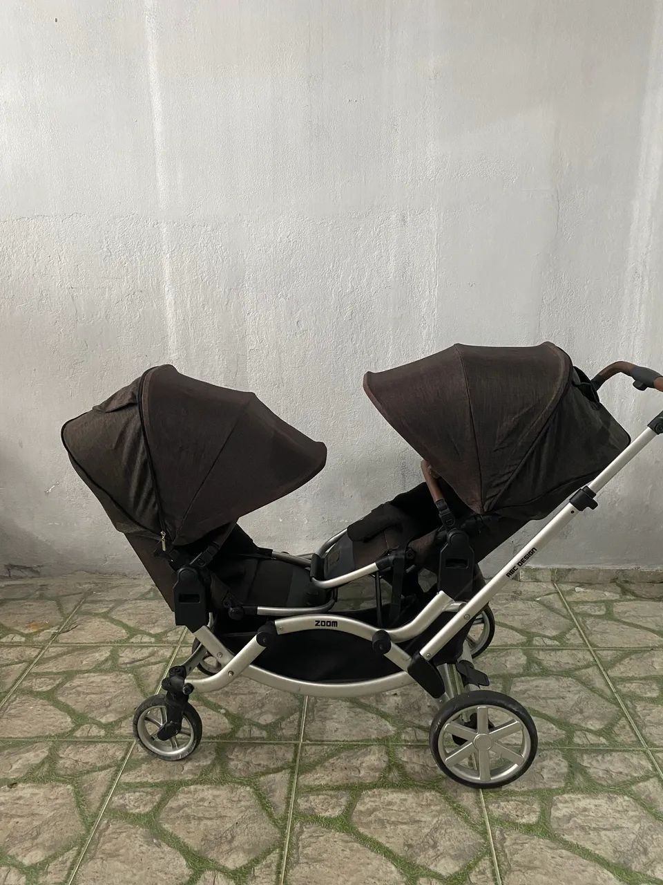 Carrinho para gêmeos ABC Design  - Foto 6