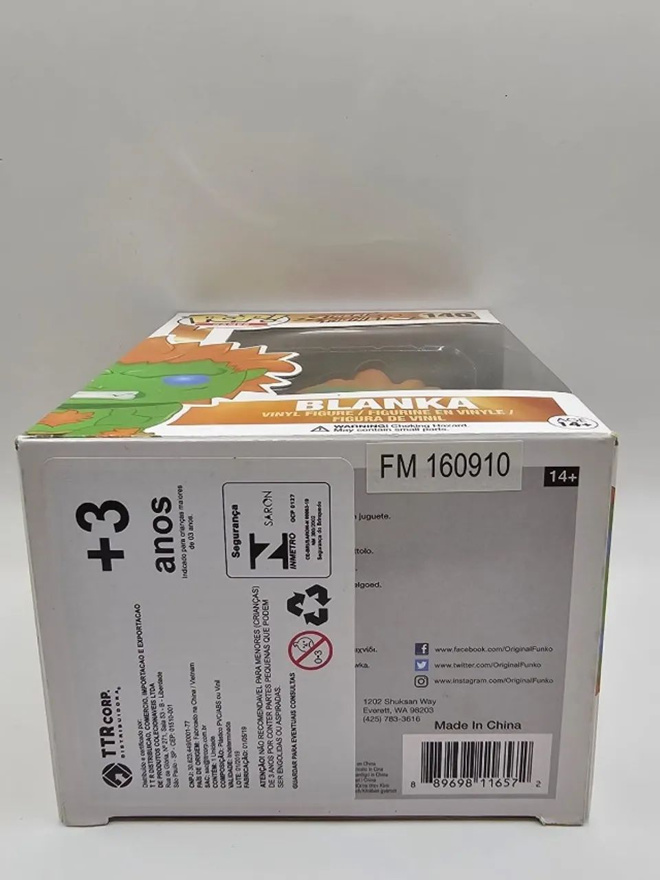Funko Pop Street Fighter! Blanka #140 - Foto 3