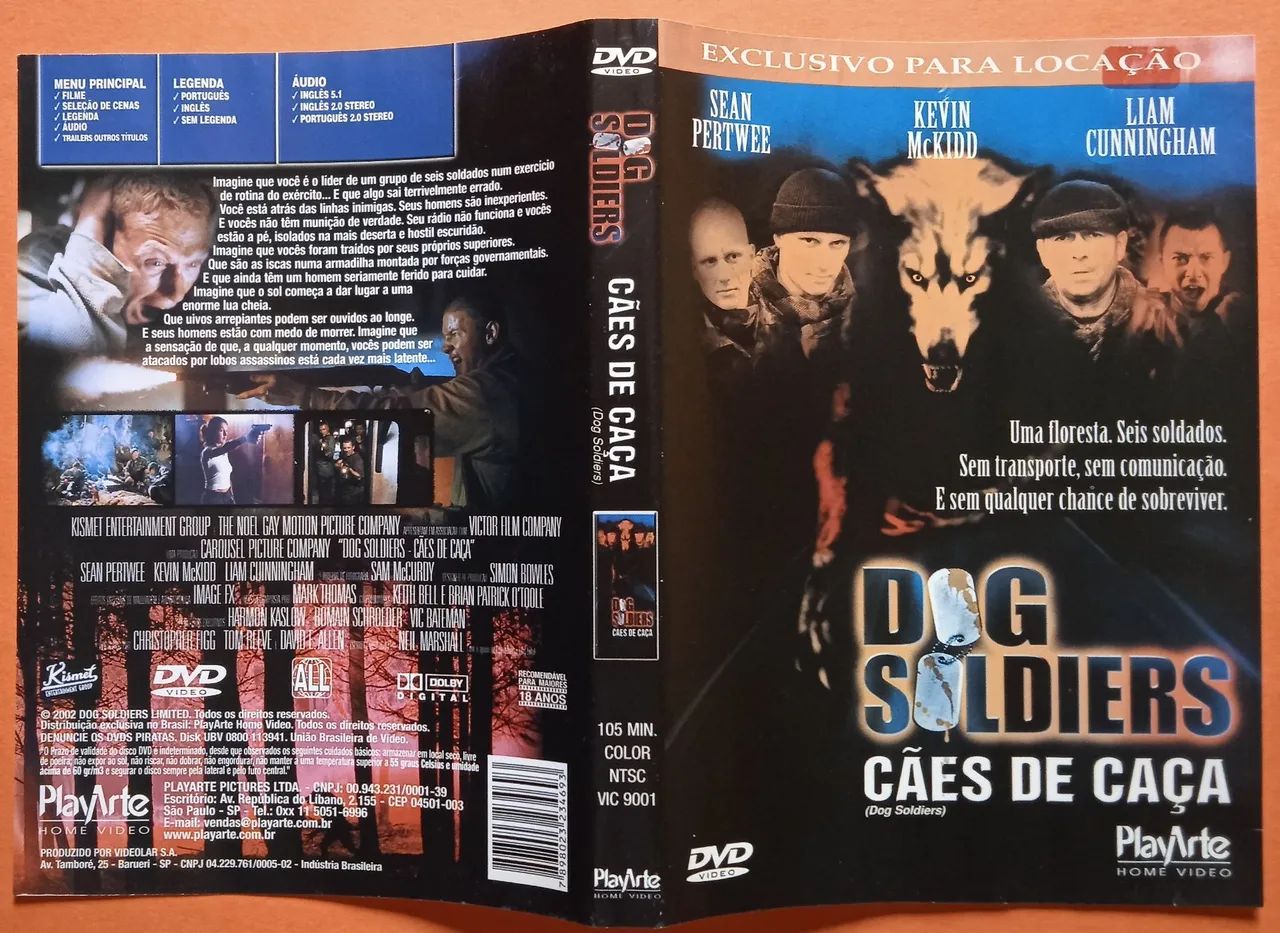 DVD Dog Soldiers - Cães de Caça - Foto 3