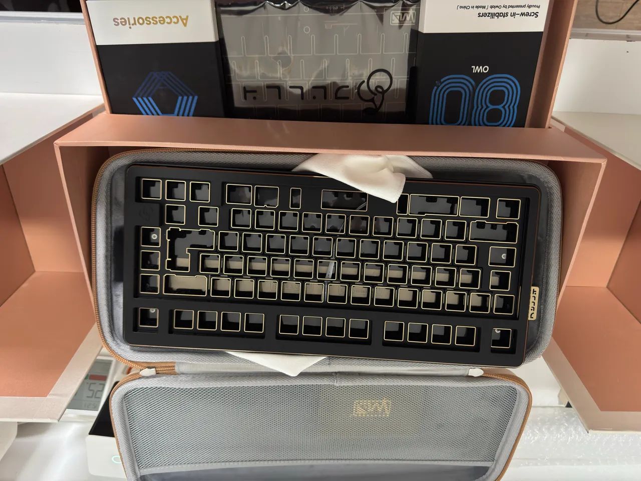 Teclado OWlab Jelly Evolv Preto - Foto 3