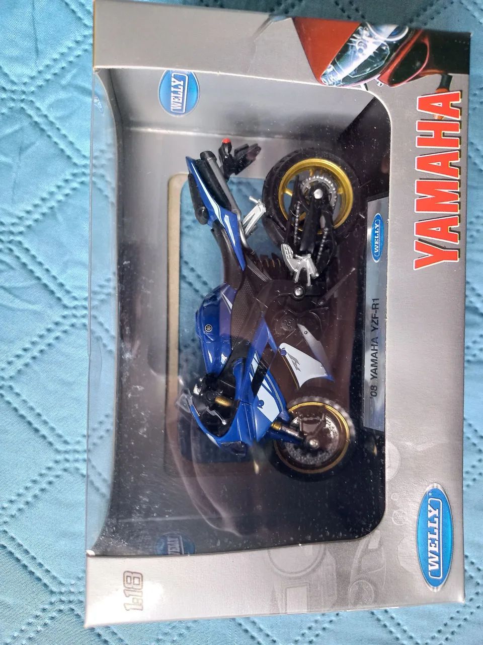 Motos Welly Yamaha Escala 1:18 - Foto 5