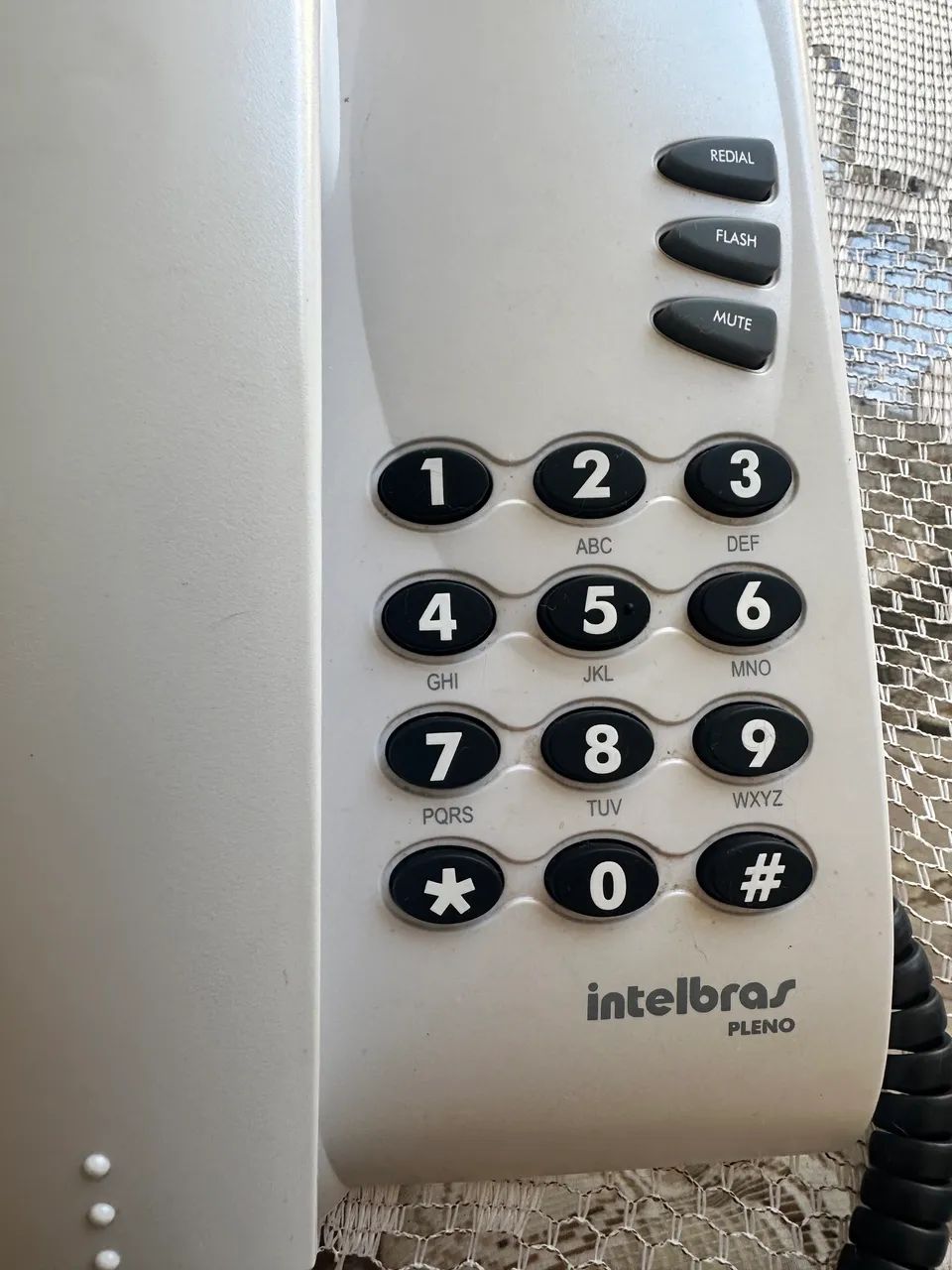 Telefone com fio Intelbras com bloqueio de chave - Foto 5