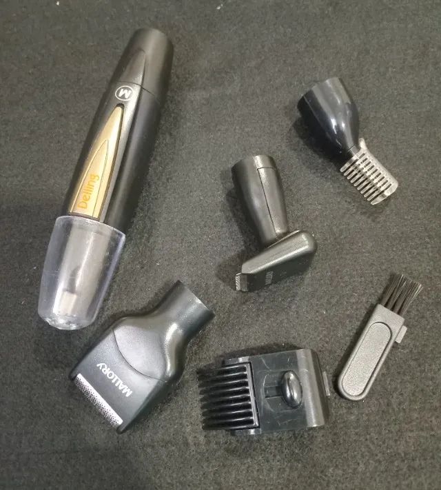 Maquina de aparar barba a pilha,marca malory - Foto 3