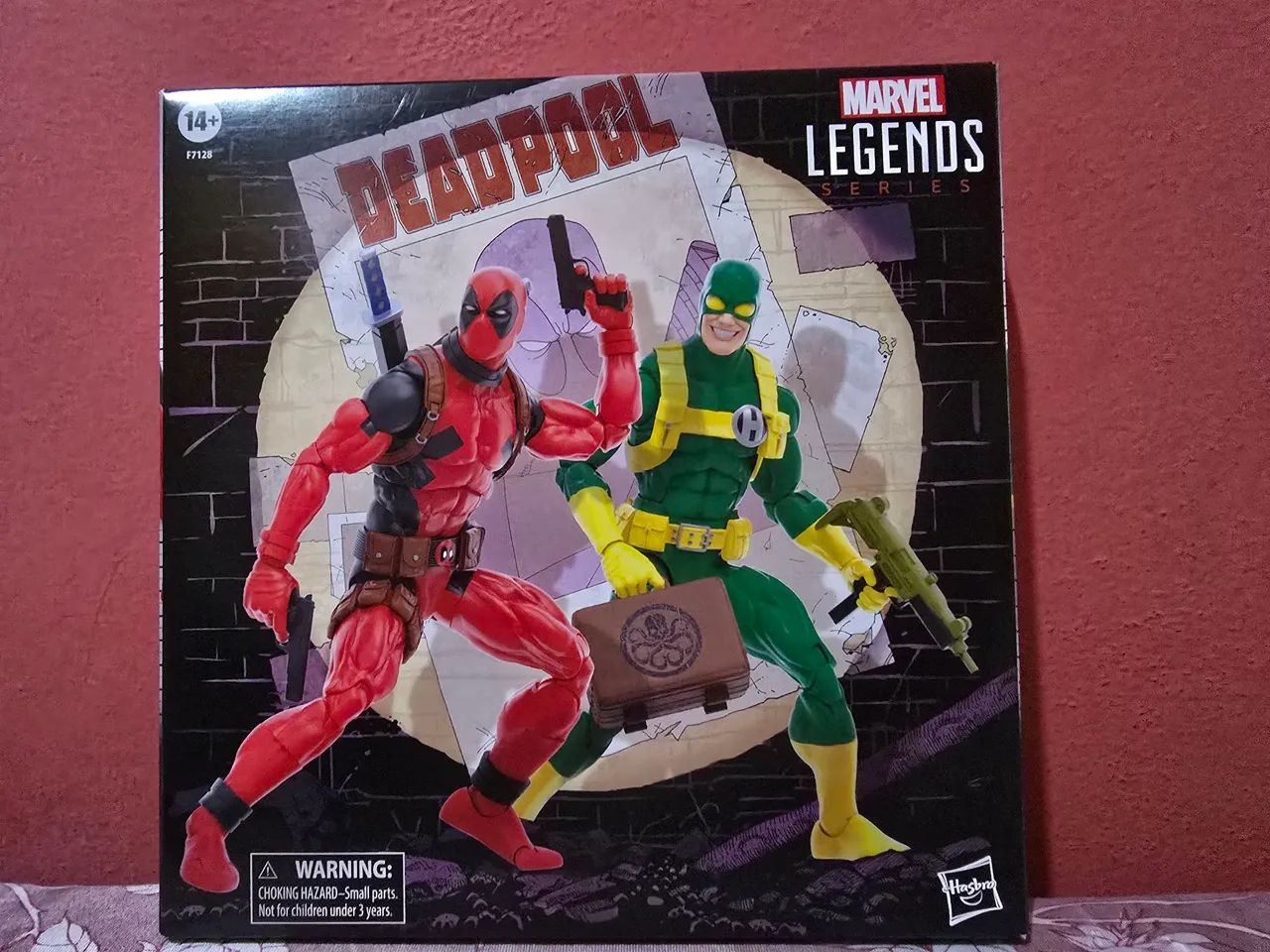 Marvel Legends SDCC 2023 Exclusive Deadpool and Bob Agent of Hydra