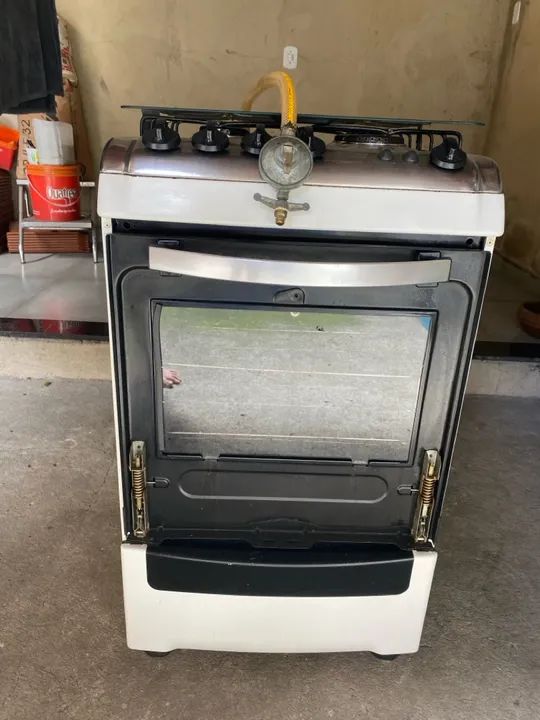 Fogão 4 bocas com depurador de ar  - Foto 2