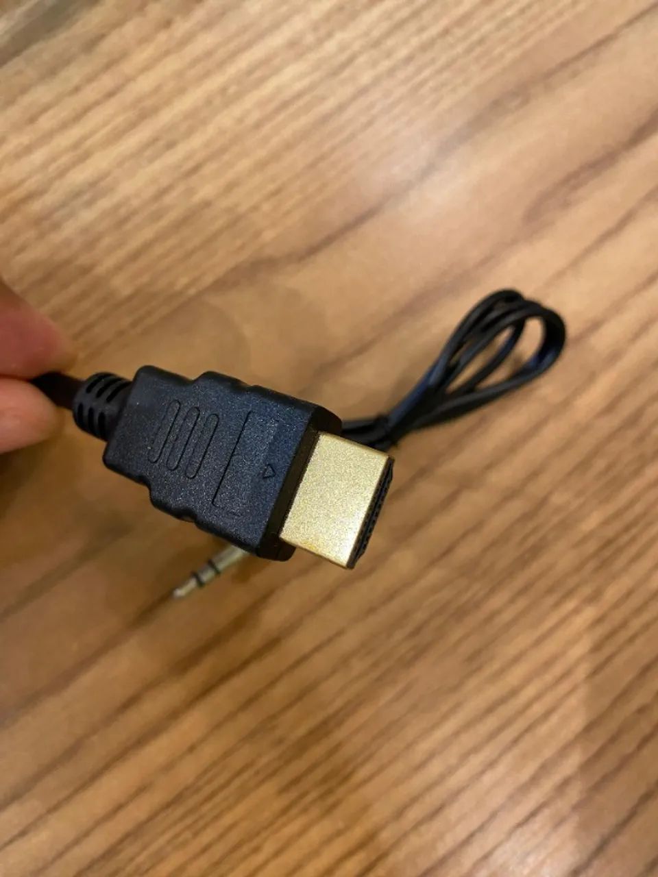 Cabo Adaptador Conversor Hdmi Vga P2 Auxiliar Áudio - Foto 2