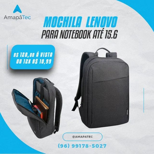 Mochila  para Notebook Lenovo B210 até 15.6 Polegadas