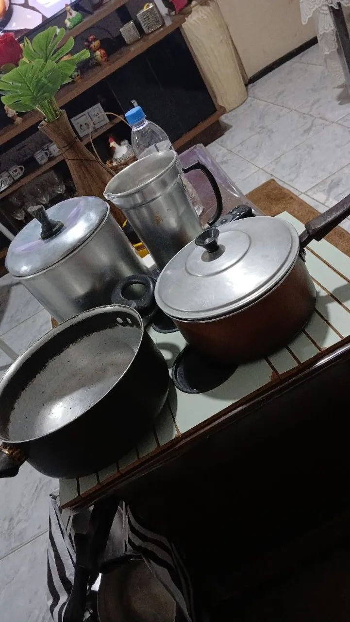 2 lotes 50 cada lote Kit de Panelas em Alumínio