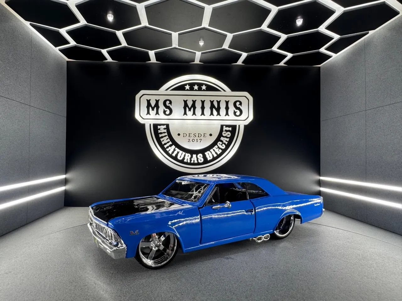 Miniatura Chevrolet Chevelle SS escala 1/24 Maisto  - Foto 4