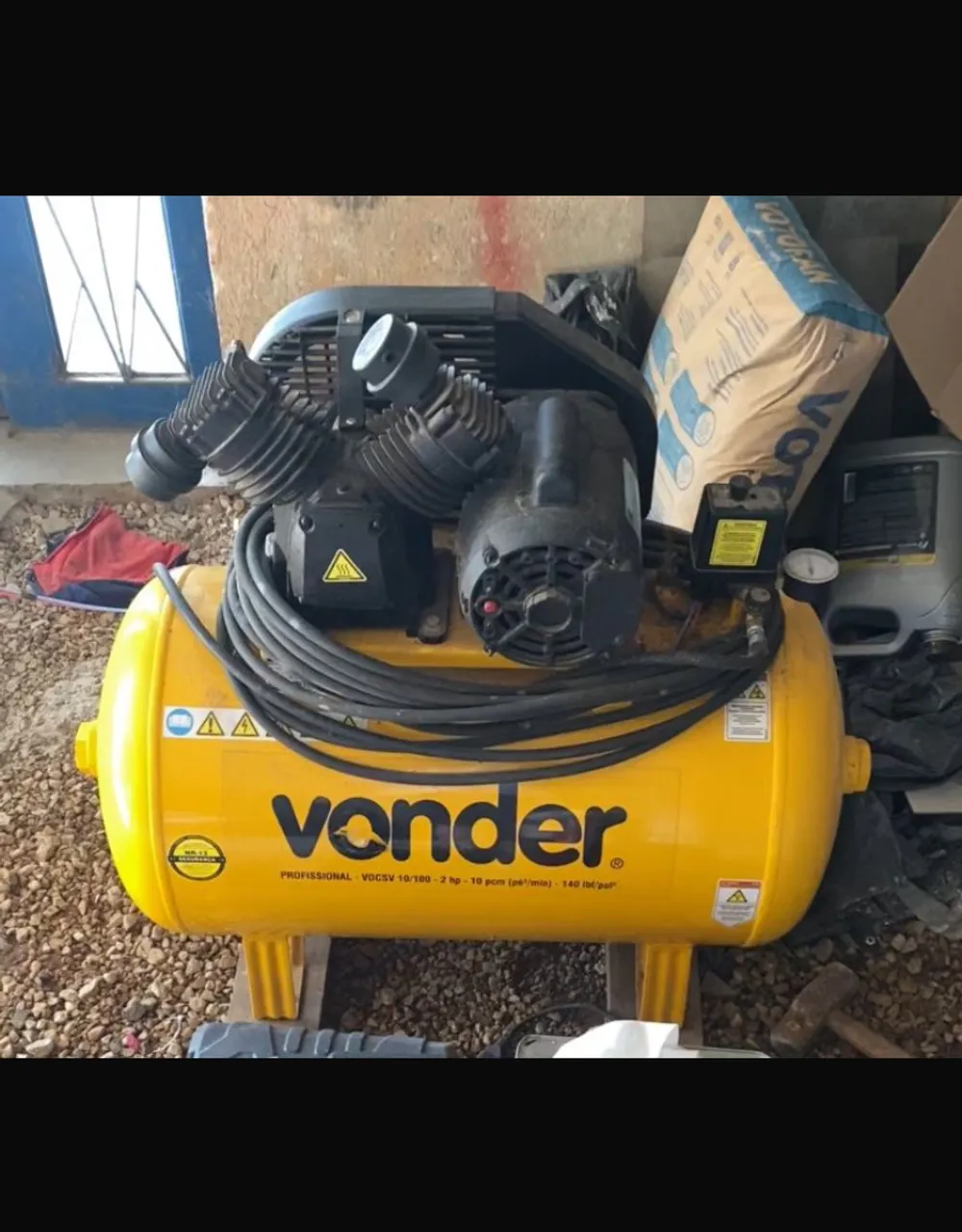 Vendo compressor 10 pés