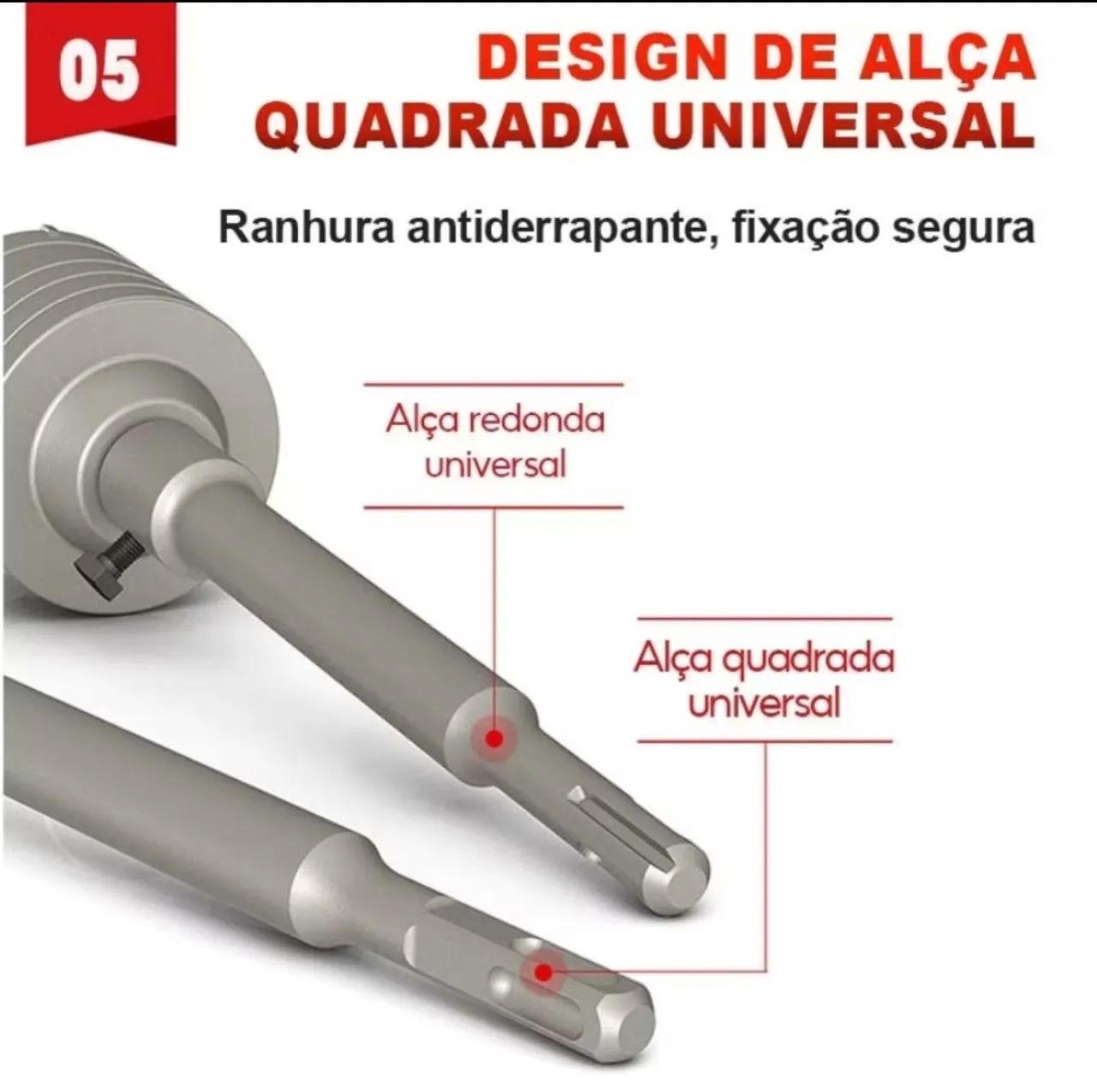 KIT SERRA COPO PARA PAREDE / CONCRETO - Foto 2