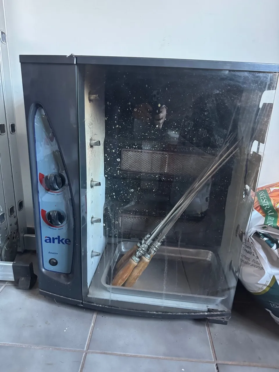 Forno Rotativo Arke Rotativo a Gás