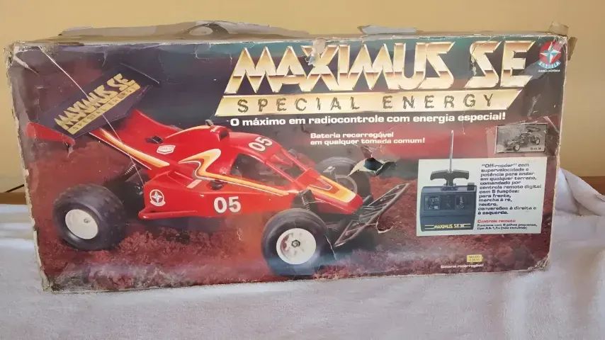 Maximus Se Estrela Caixa Isopor Original Anos 90. 