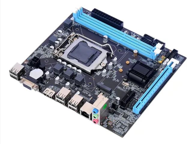 Placa Mãe Bluecase BMBB75-D3HGU-M2R2BX LGA1155 DDR3 M.2 NVMe HDMI VGA Intel pode retirar n