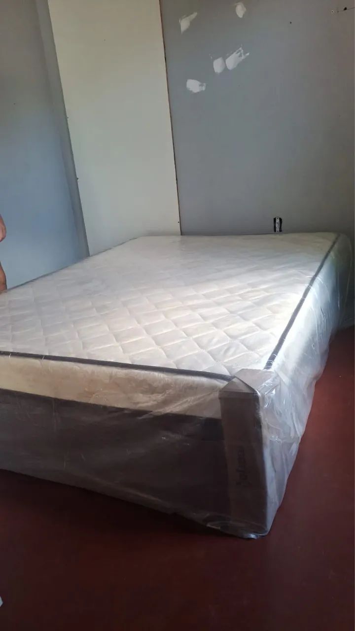 Cama box casal de  mola  - Foto 2