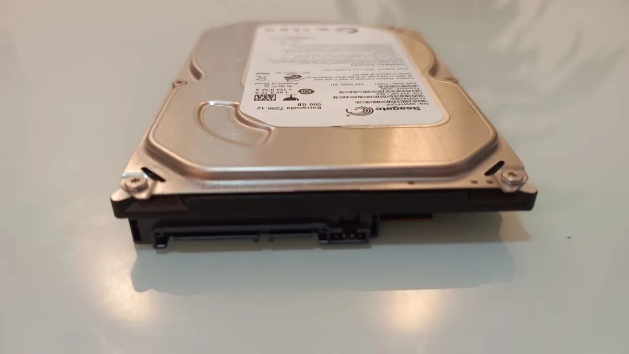 HD Disco Rígido interno Seagate Barracuda 500gb - Foto 3