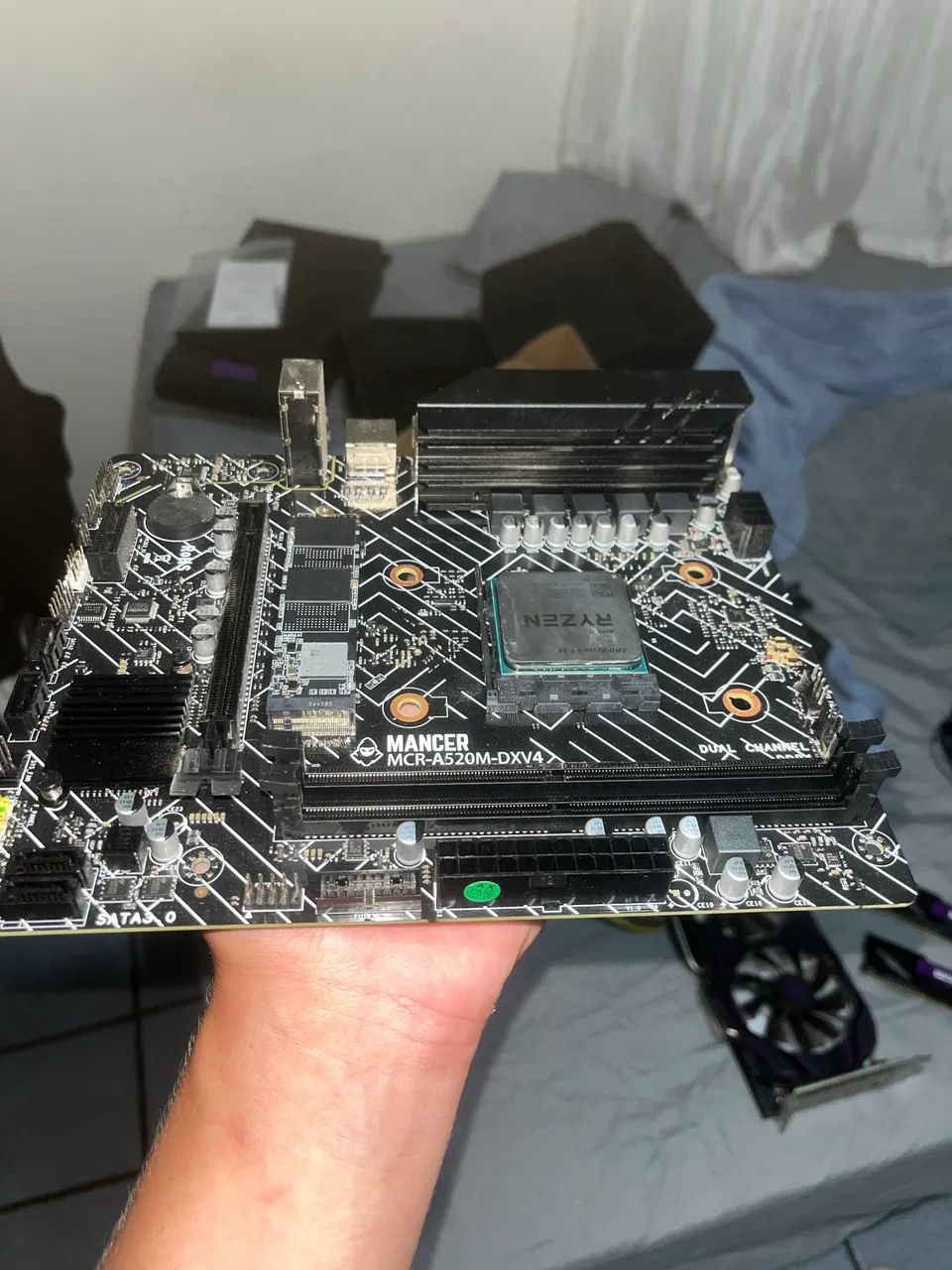 Placa mãe A520M DX (leia o anúncio)  - Foto 3