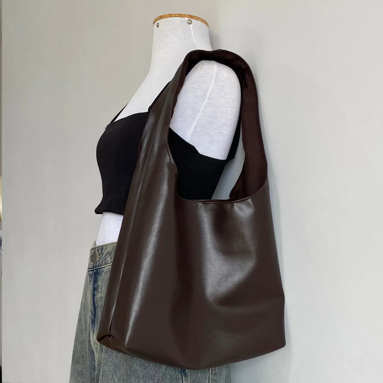 Bolsa Maxi marrom - Foto 2