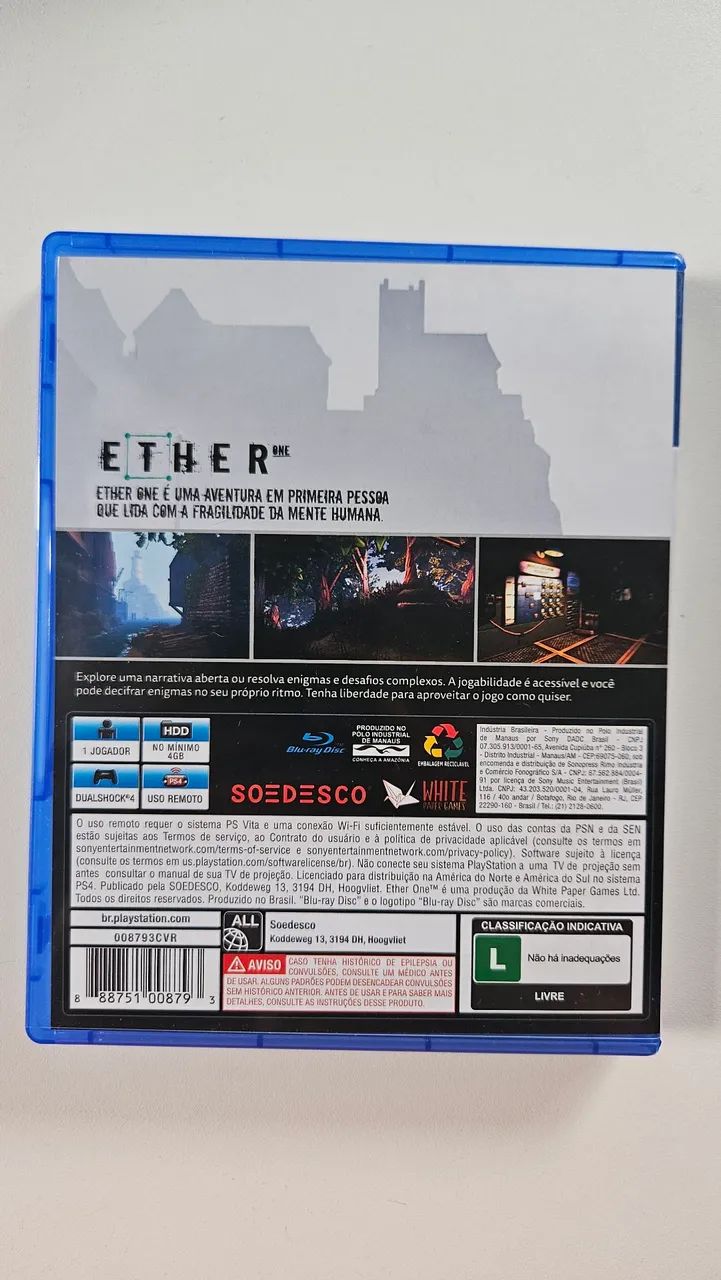 Ether One Ps4 seminovo Playstation 4  - Foto 2