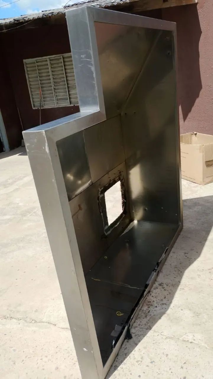 Coifa 100% inox  1,60 × 1,60 .. (Barato) - Foto 5