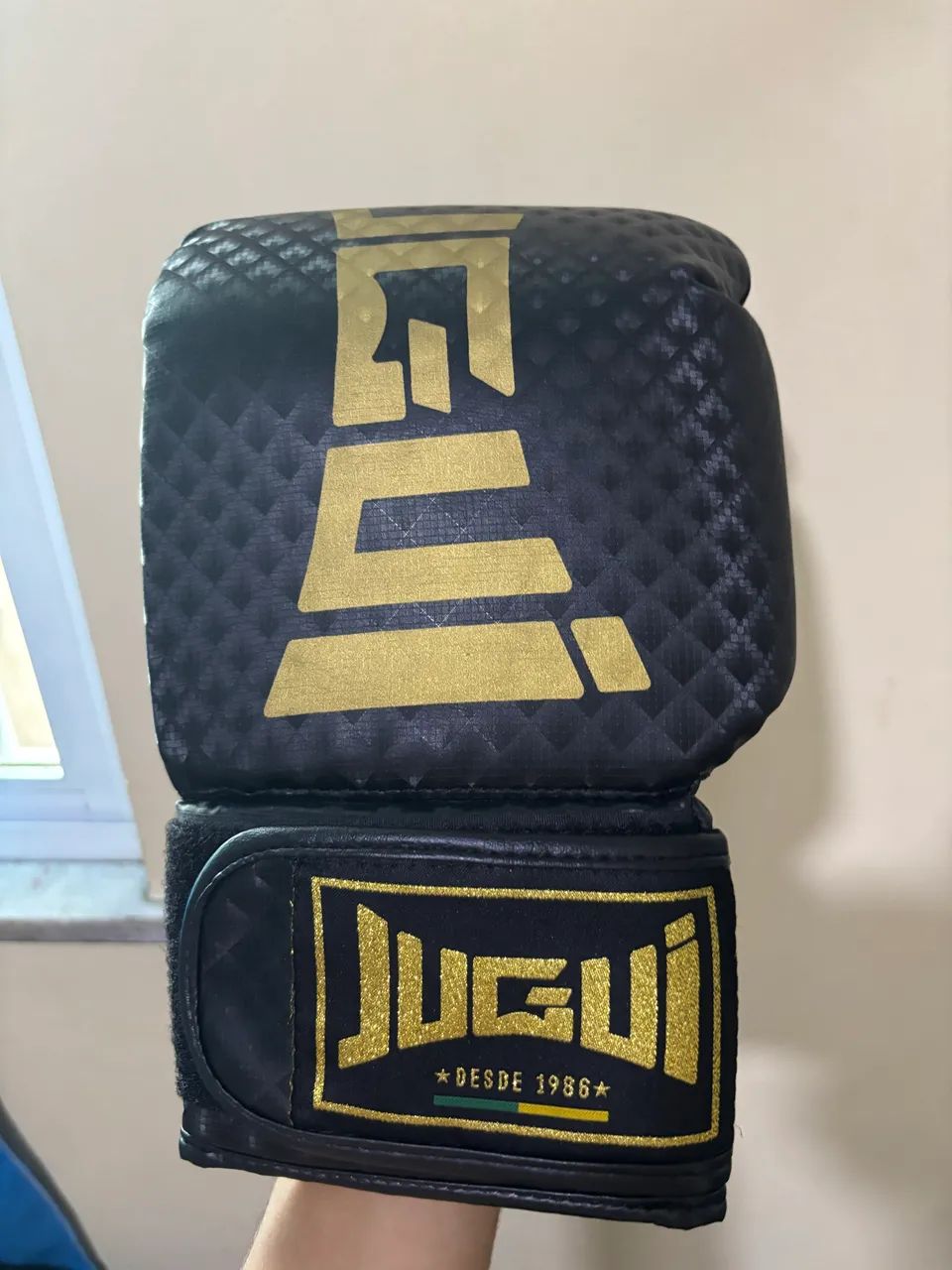 LUVA DE BOXE / MUAY THAI JUGUI NOVA - NUNCA USADA! ? - Foto 4