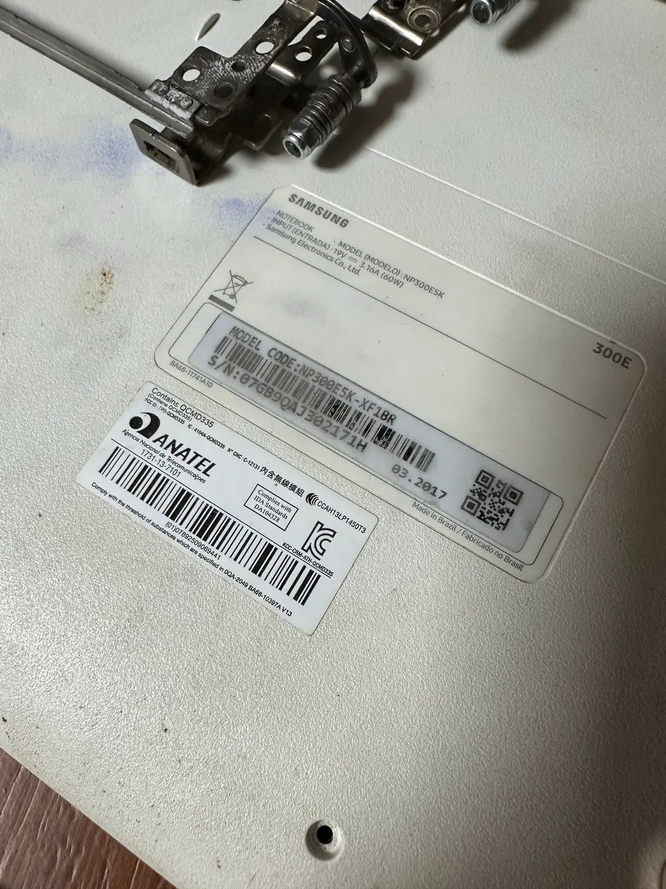 Carcaça Notebook Samsung 