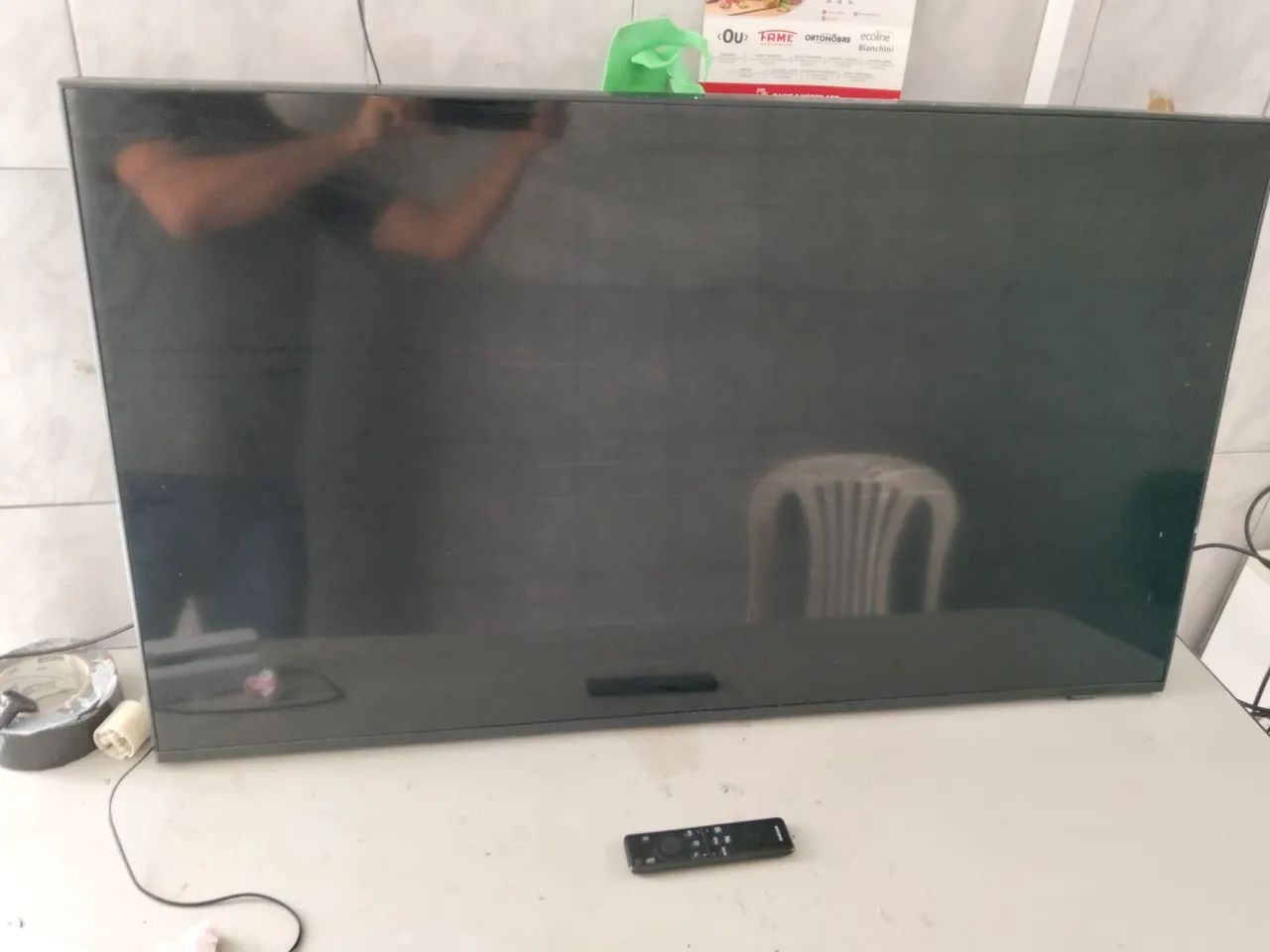 Tv Samsung semi nova caio e quebrou a tela 43 polegadas 