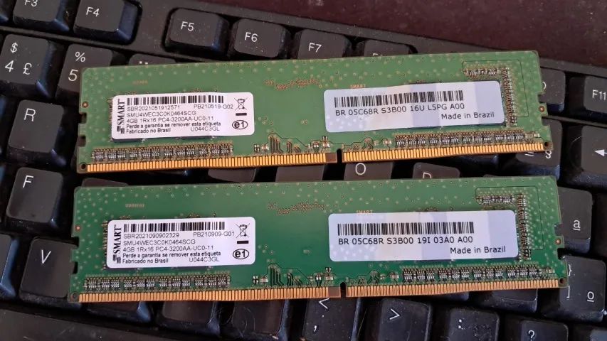 8 GB ddr4 2x4 Smart 3200