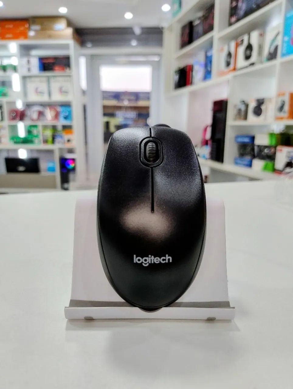 Mouse Com Fio Logitech M90 USB Plug And Play - Foto 2