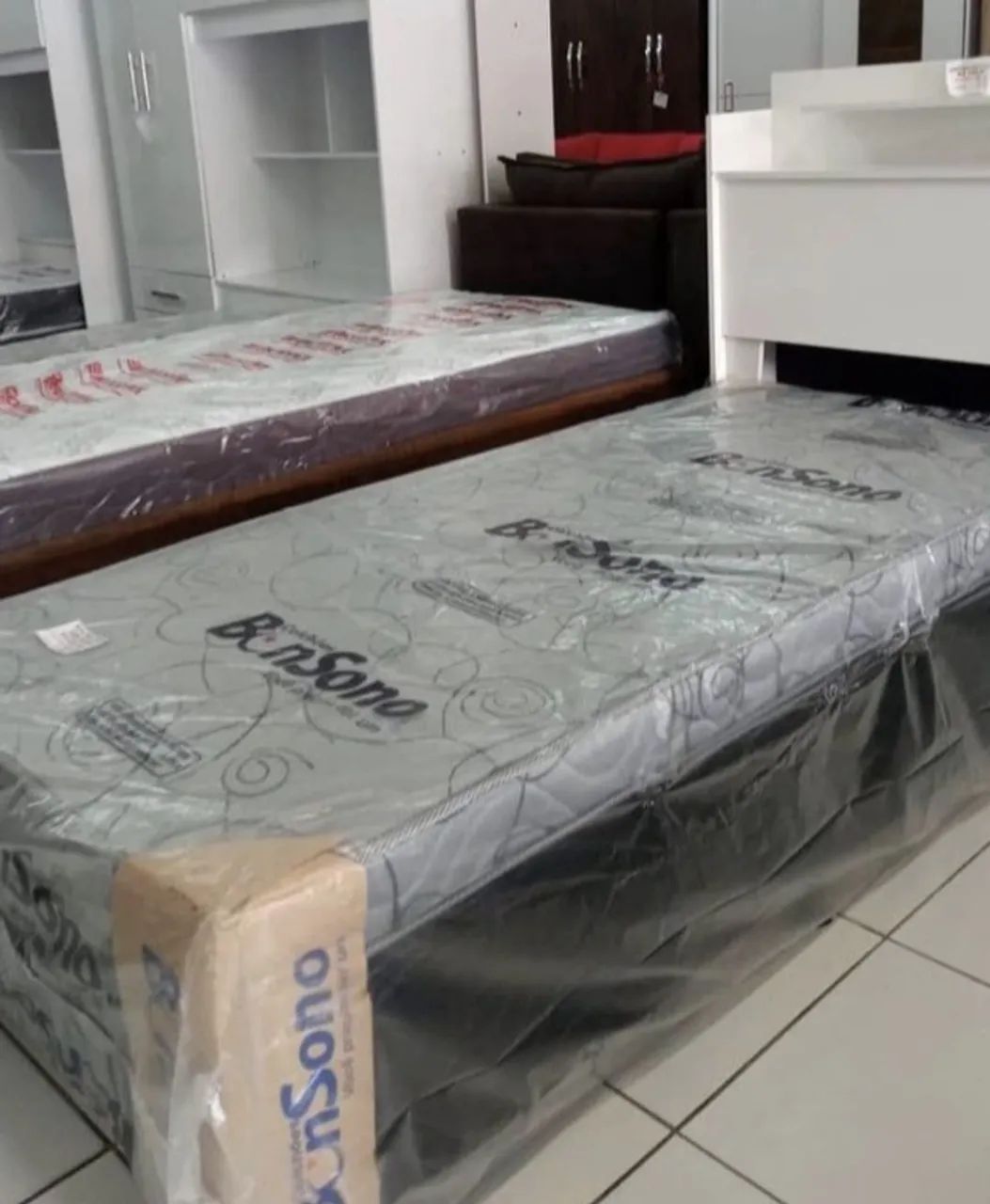 cama box solteiro 5cm