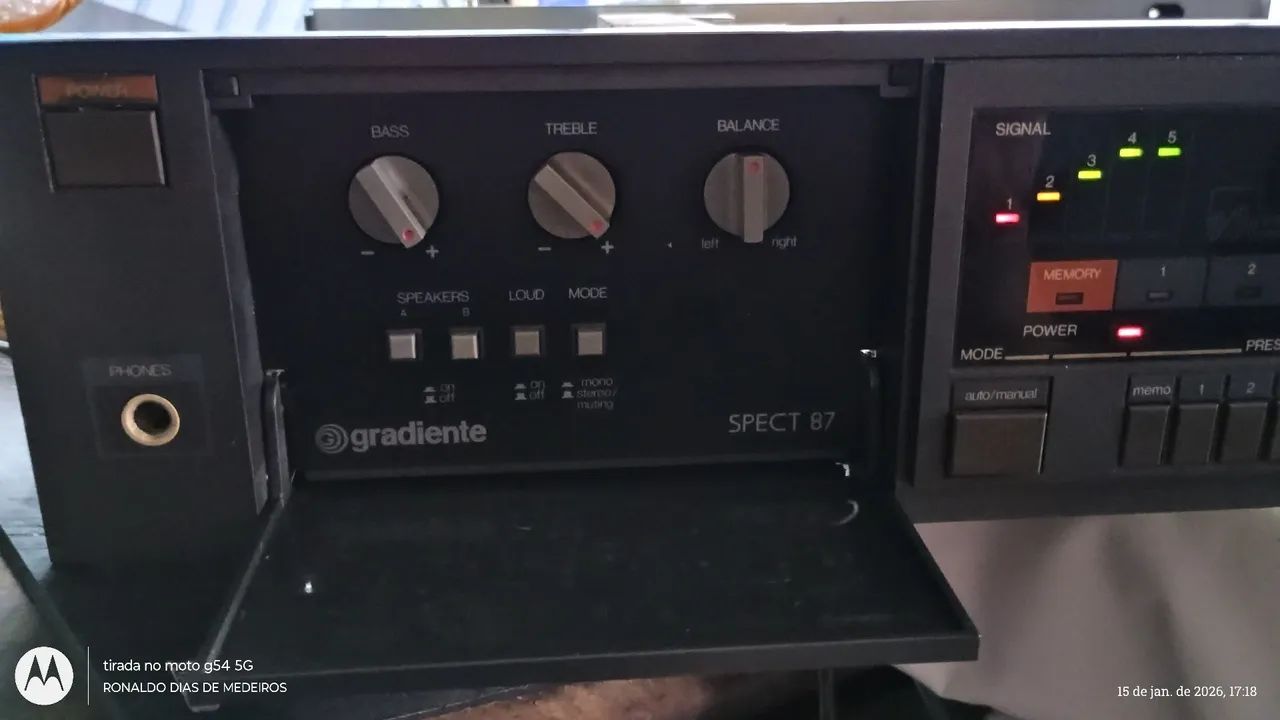 RECEIVER gradiente spect 87 ( FM mudo )  - Foto 2